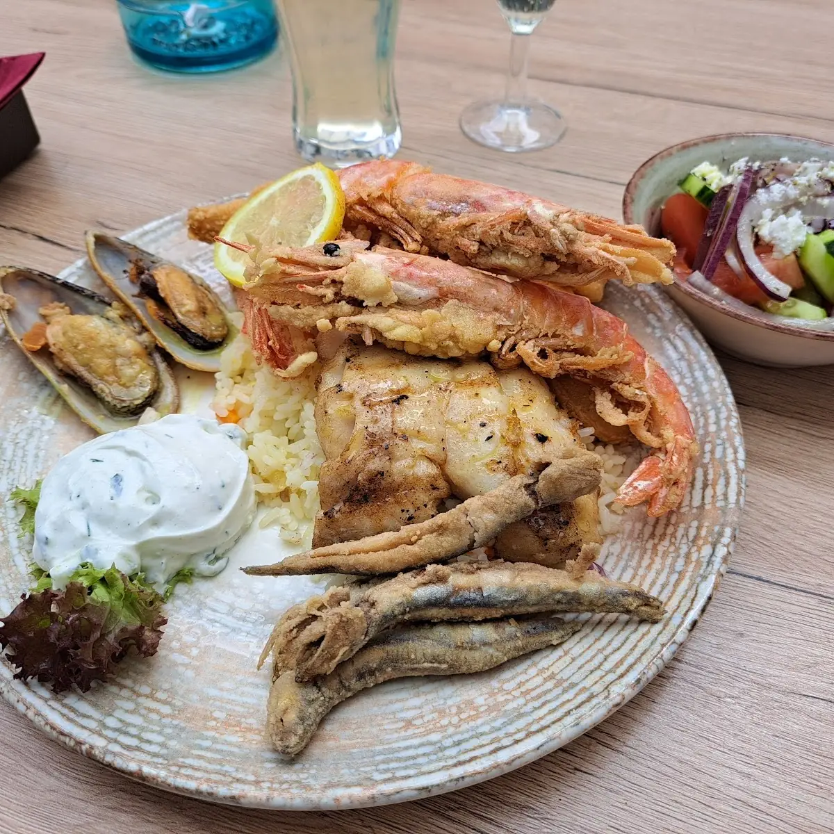 Gemischte Fischplatte