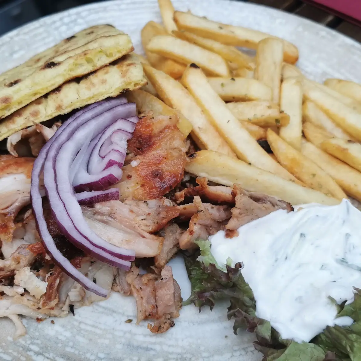Portion Gyros Huhn