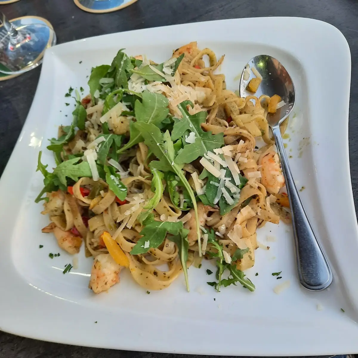 Pasta Mit Meeresfrüchten