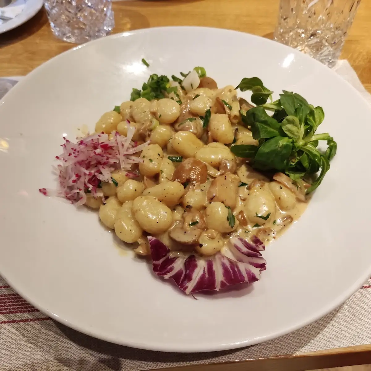 Gnocchi Mit Steinpilzen