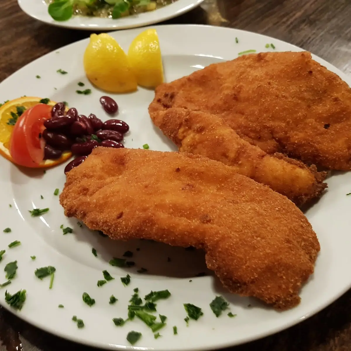 Hühnerfilet Gebacken