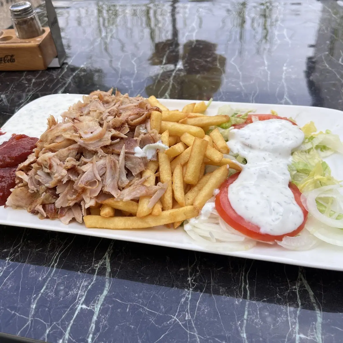 Dönerteller Mit Pommes