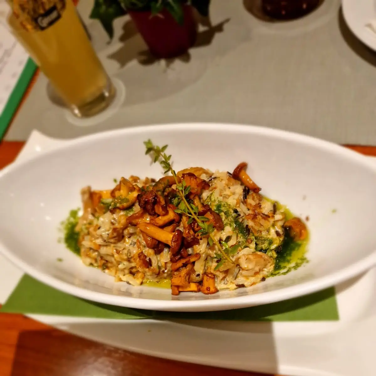 Eierschwammerl-risotto