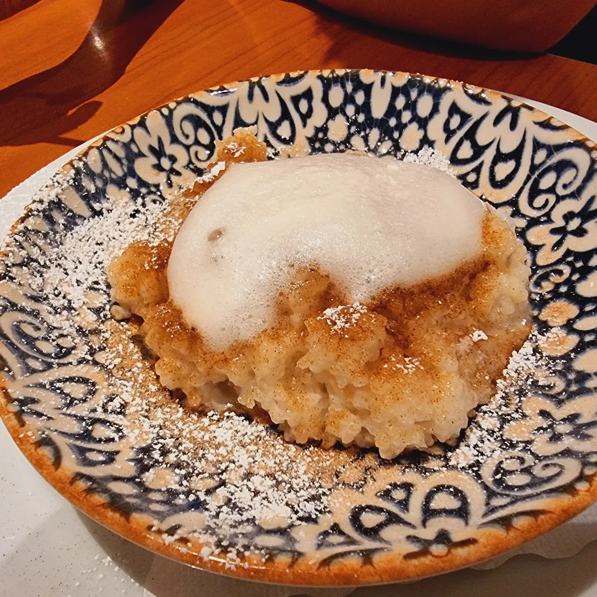 Veganer Milchreis Mit Schaumhaube