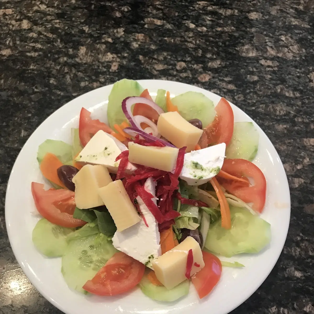 Salat Mit Käse
