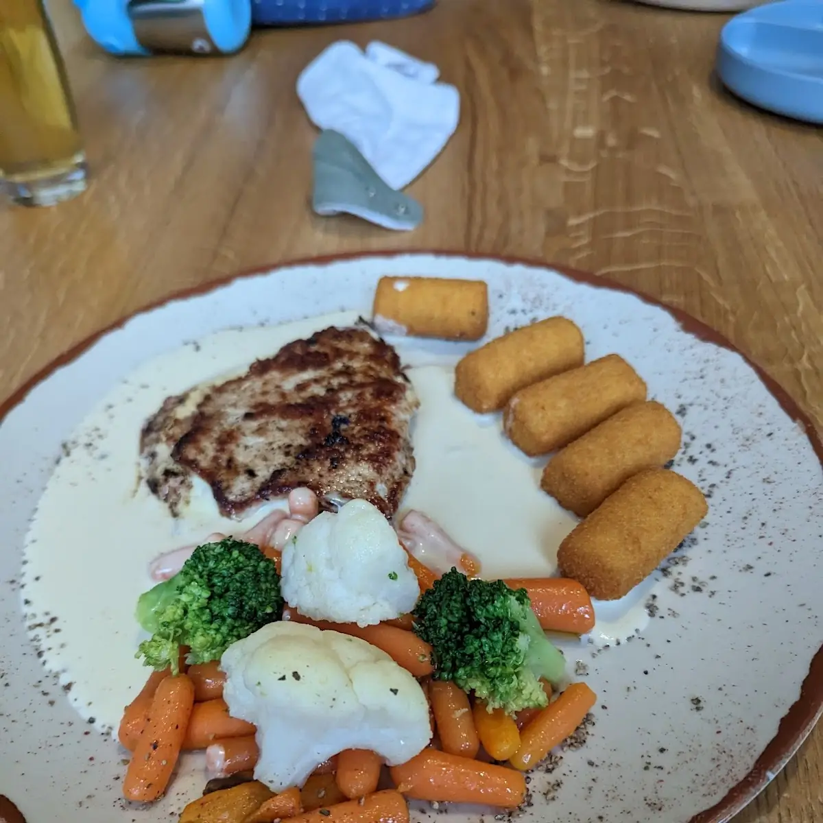 Cheese And Ham Schnitzel