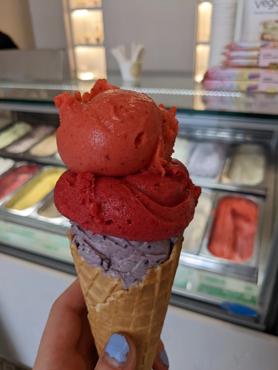 Strawberry Raspberry and Lavender Blueberry