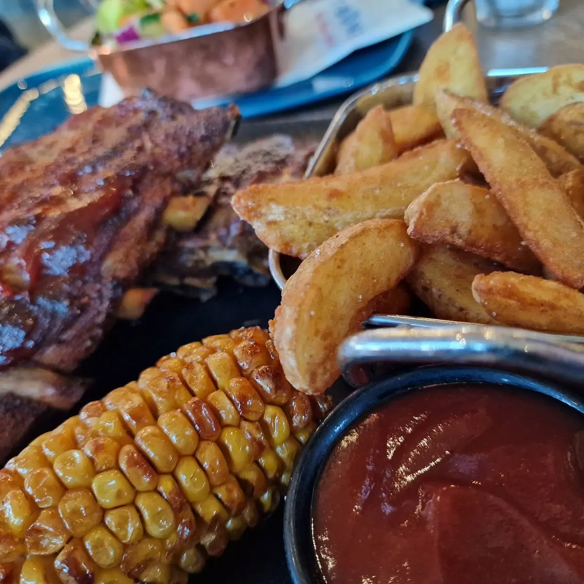 Spare Ribs Mit Röstgemüse