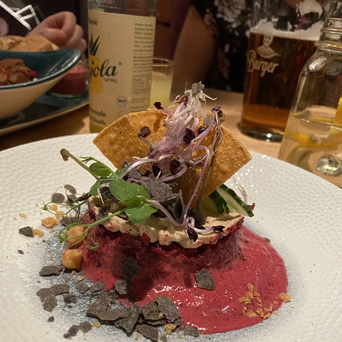 Veganes Beef Tartare, Le Burger Klagenfurt
