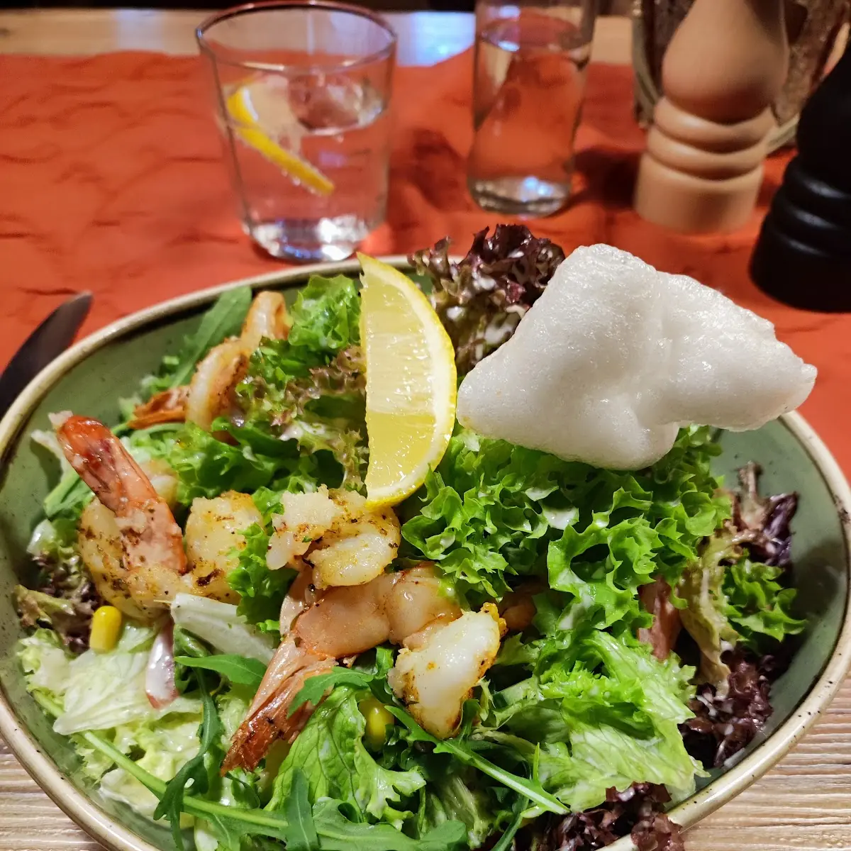 Garnelen Salat