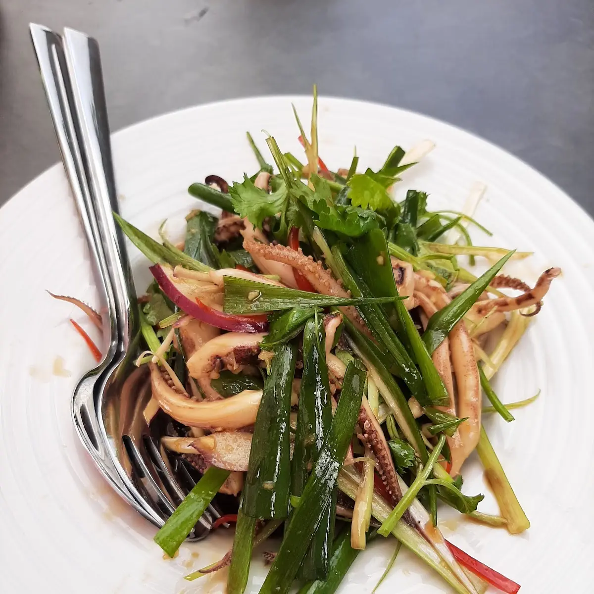 Salad Of Fernroot-noodles