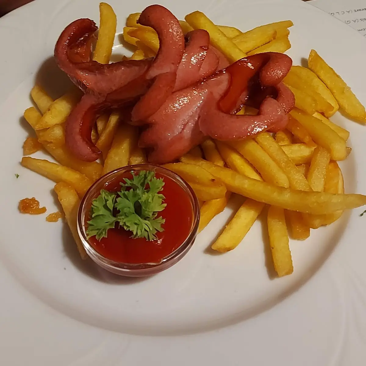 Kinder Wurst Menü