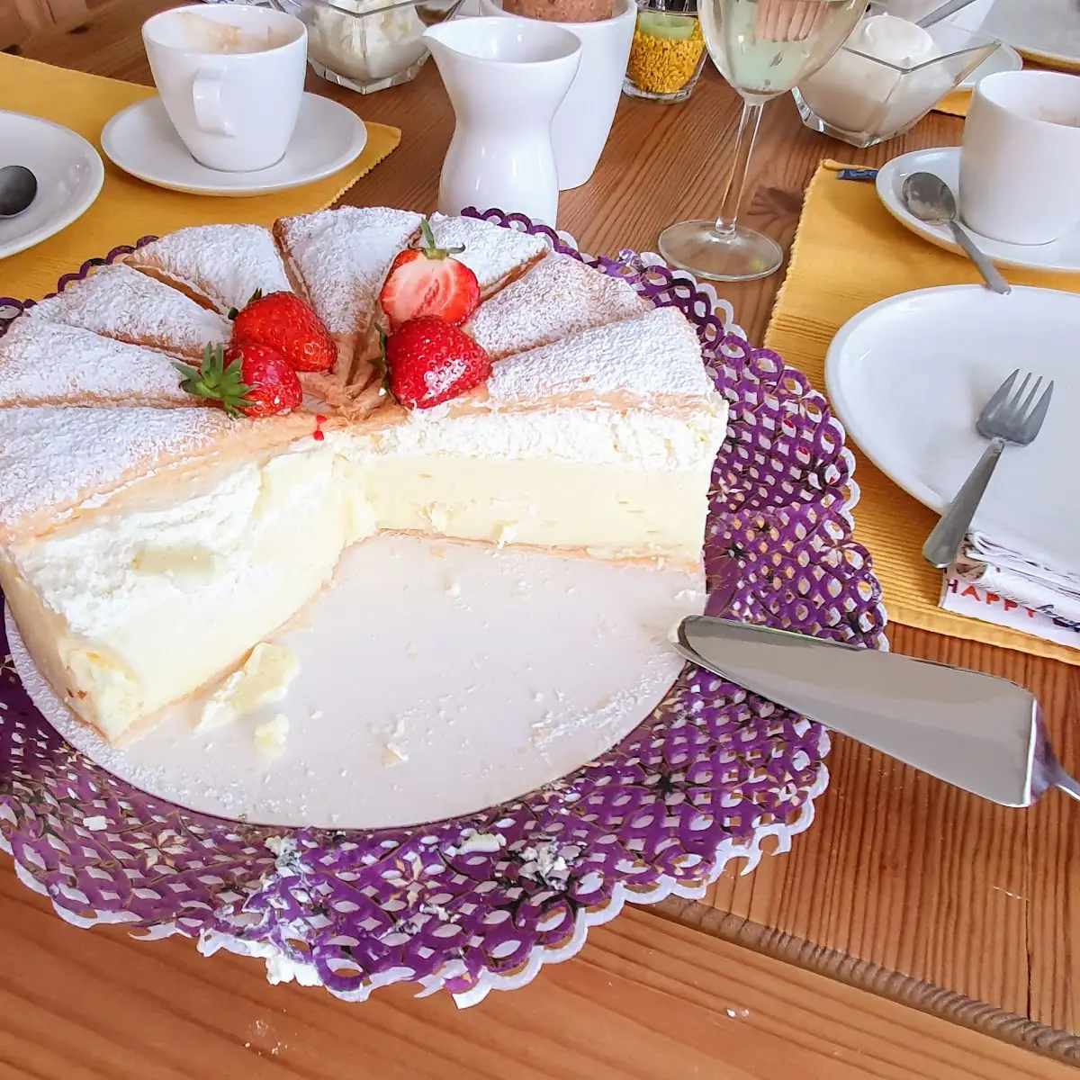 Cremeschnitten-torte