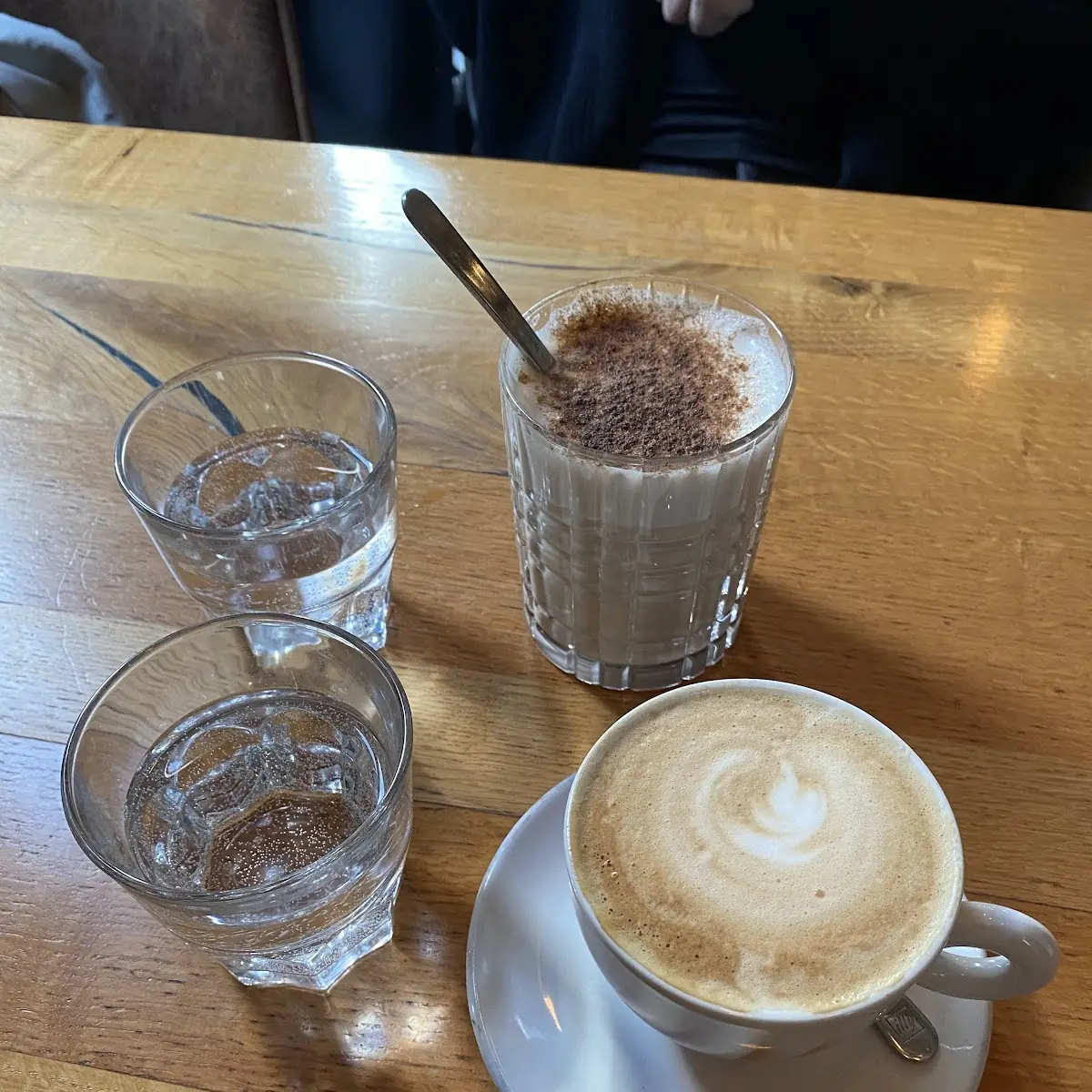 Verlängerter Mit Milch