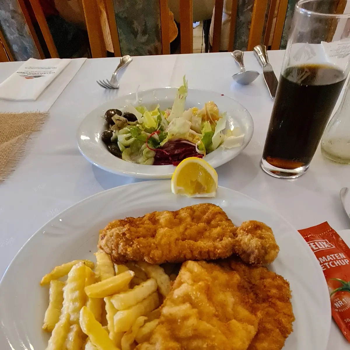 Schnitzel Mit Pommes