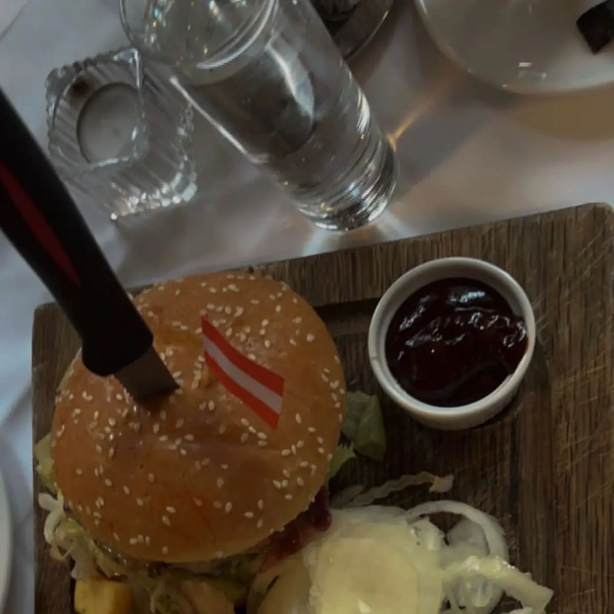 Homemade Hamburger