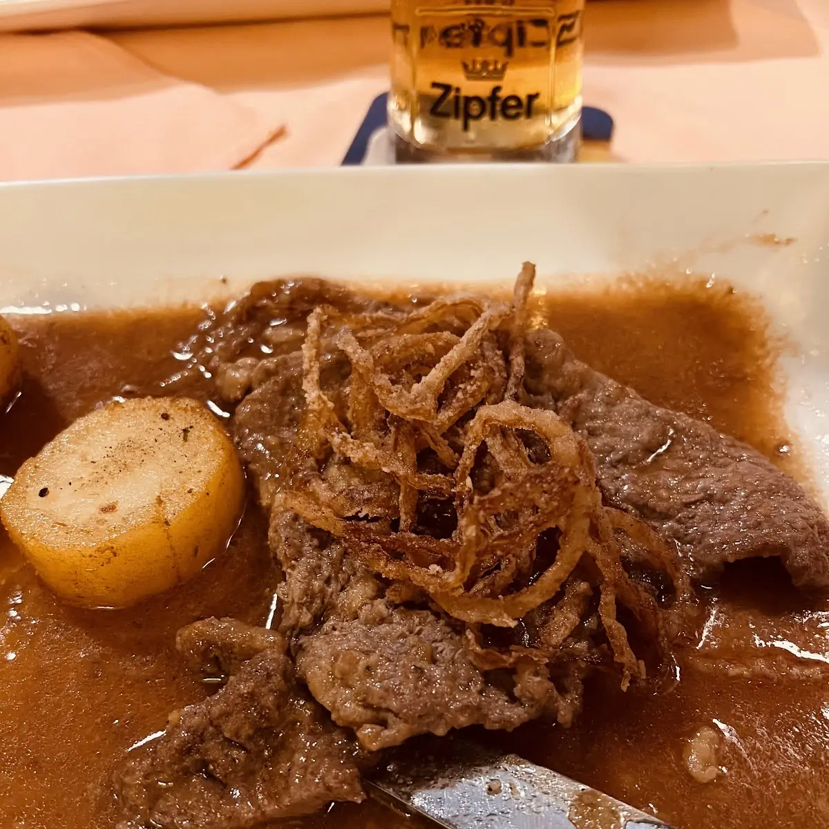 Zwiebelrostbraten