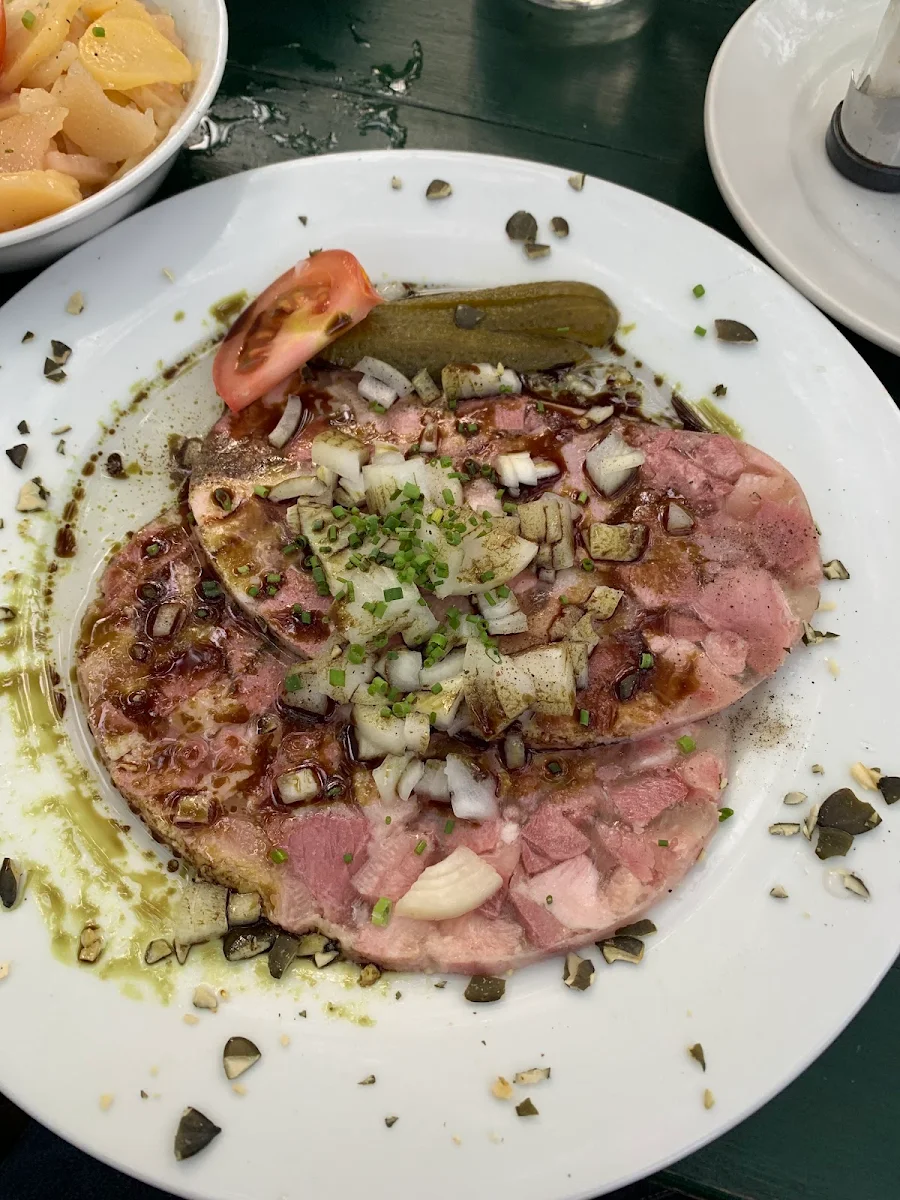 Presskopf Mit Kernöl