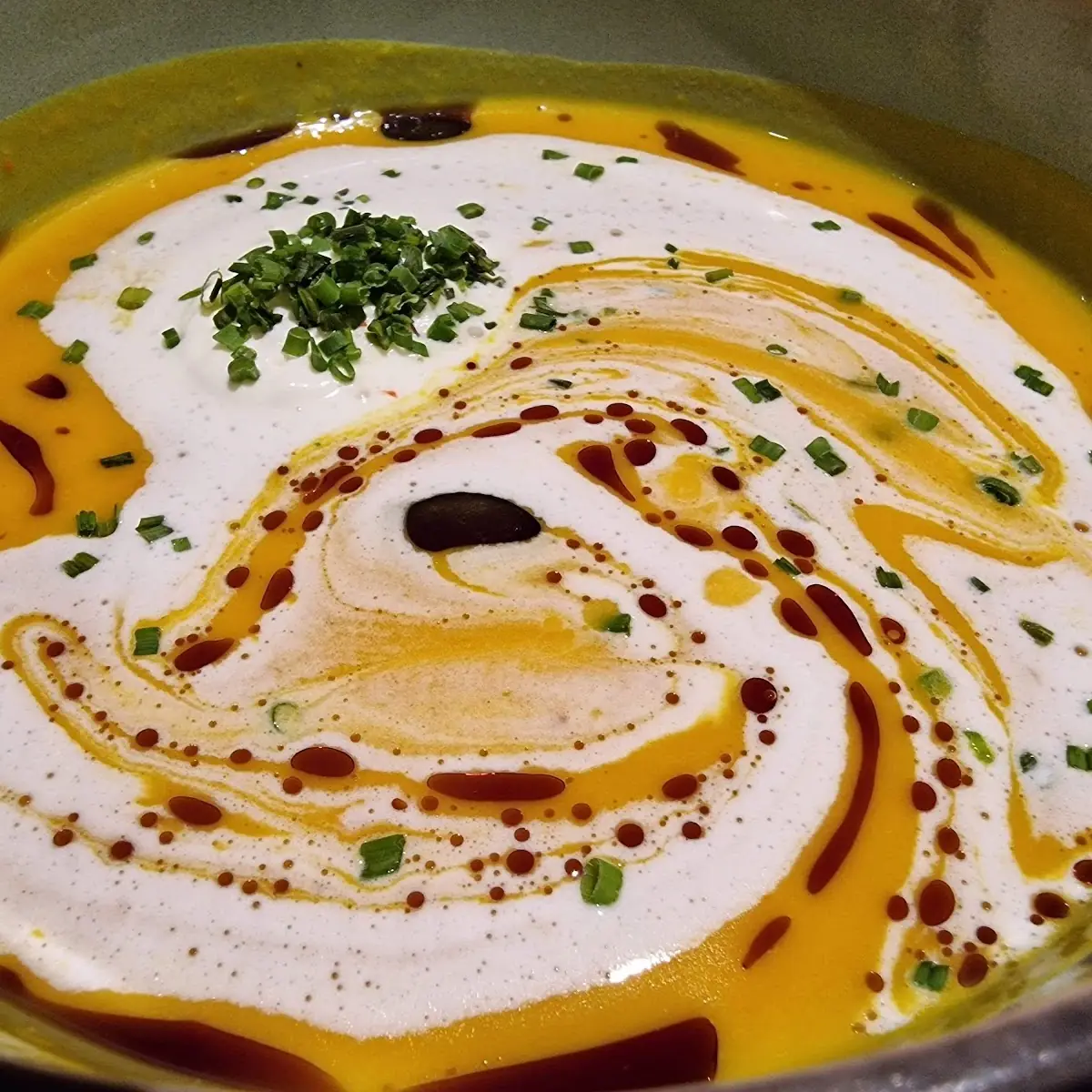Kürbiscremesuppe