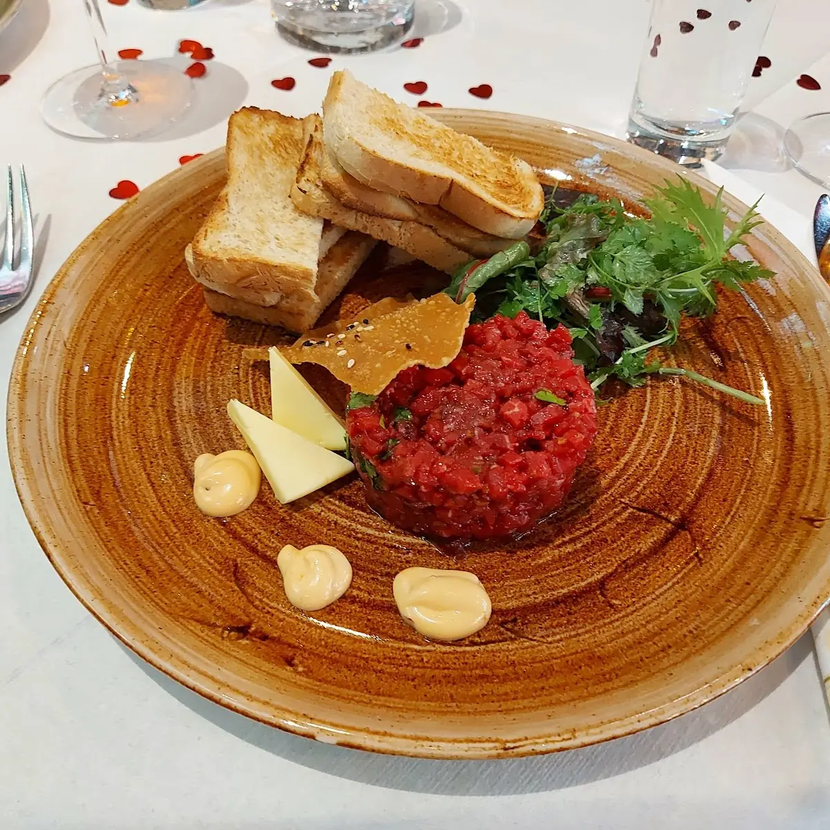 Beef Tarta Asiatische Würzung