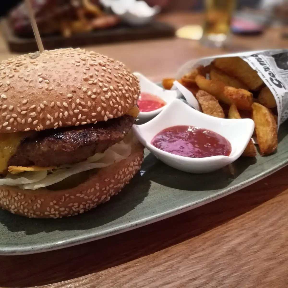 Strong Man Burger
