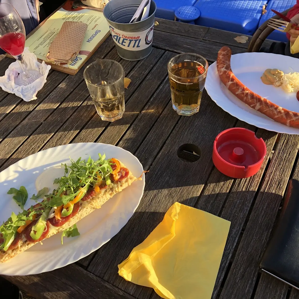 Baguette Und Käsekrainer