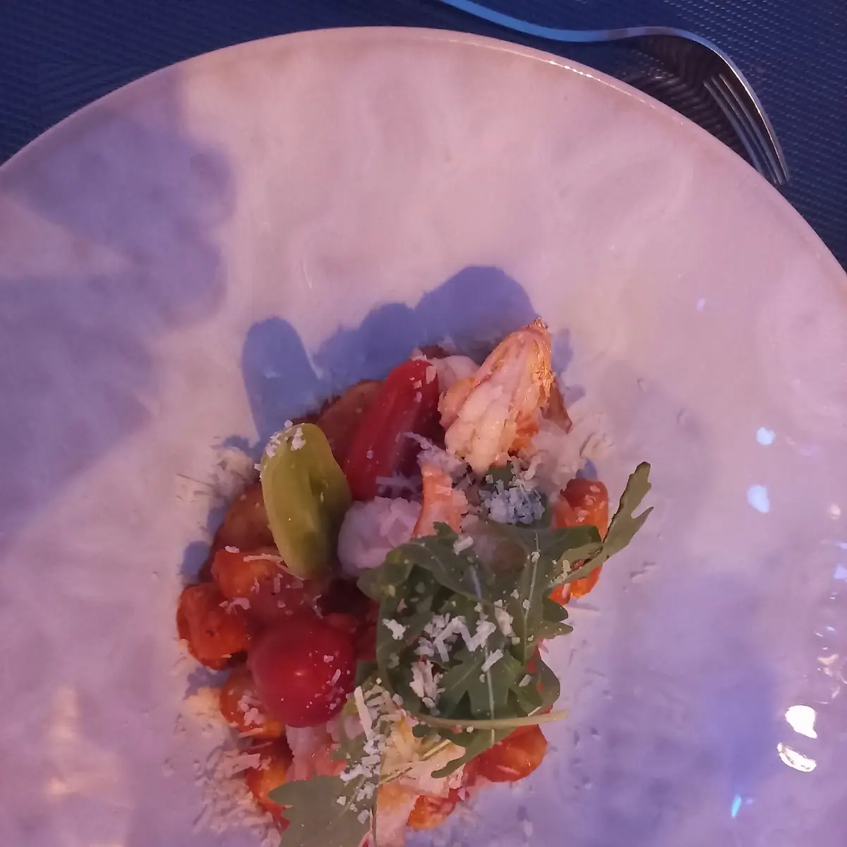 Scampi Mit Gnocchi