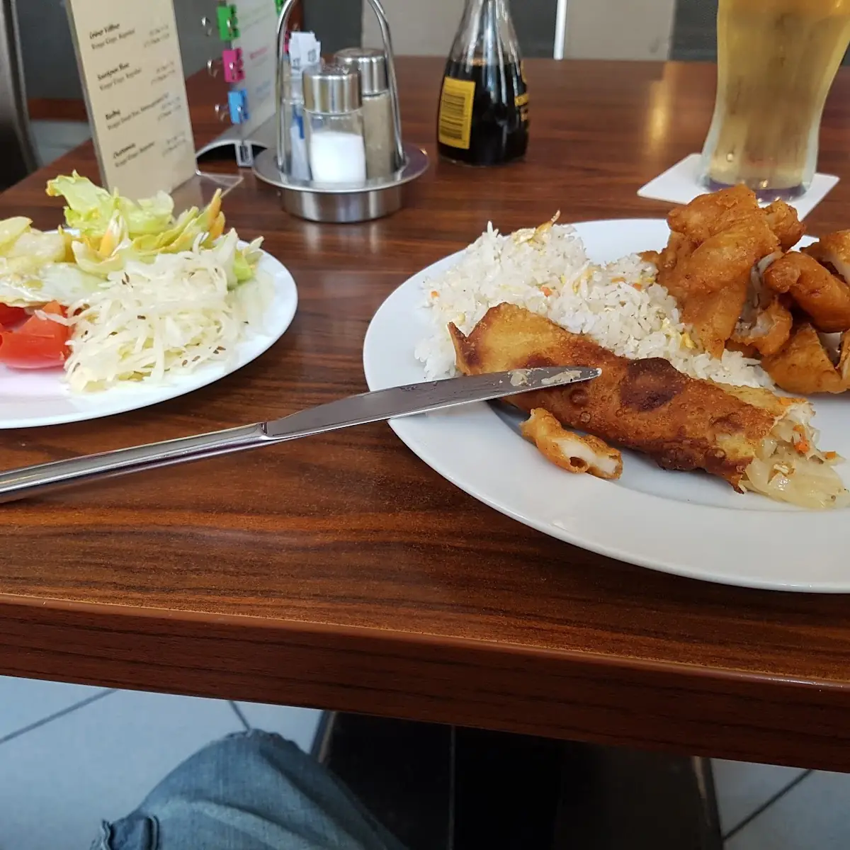 Frühlingsrolle Mit Hühnerfleisch