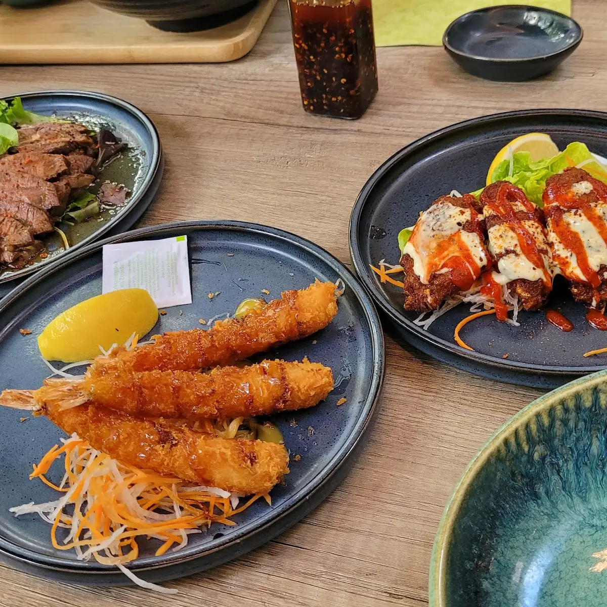 Kaltes Rindfleisch Tempura Chicken Wings