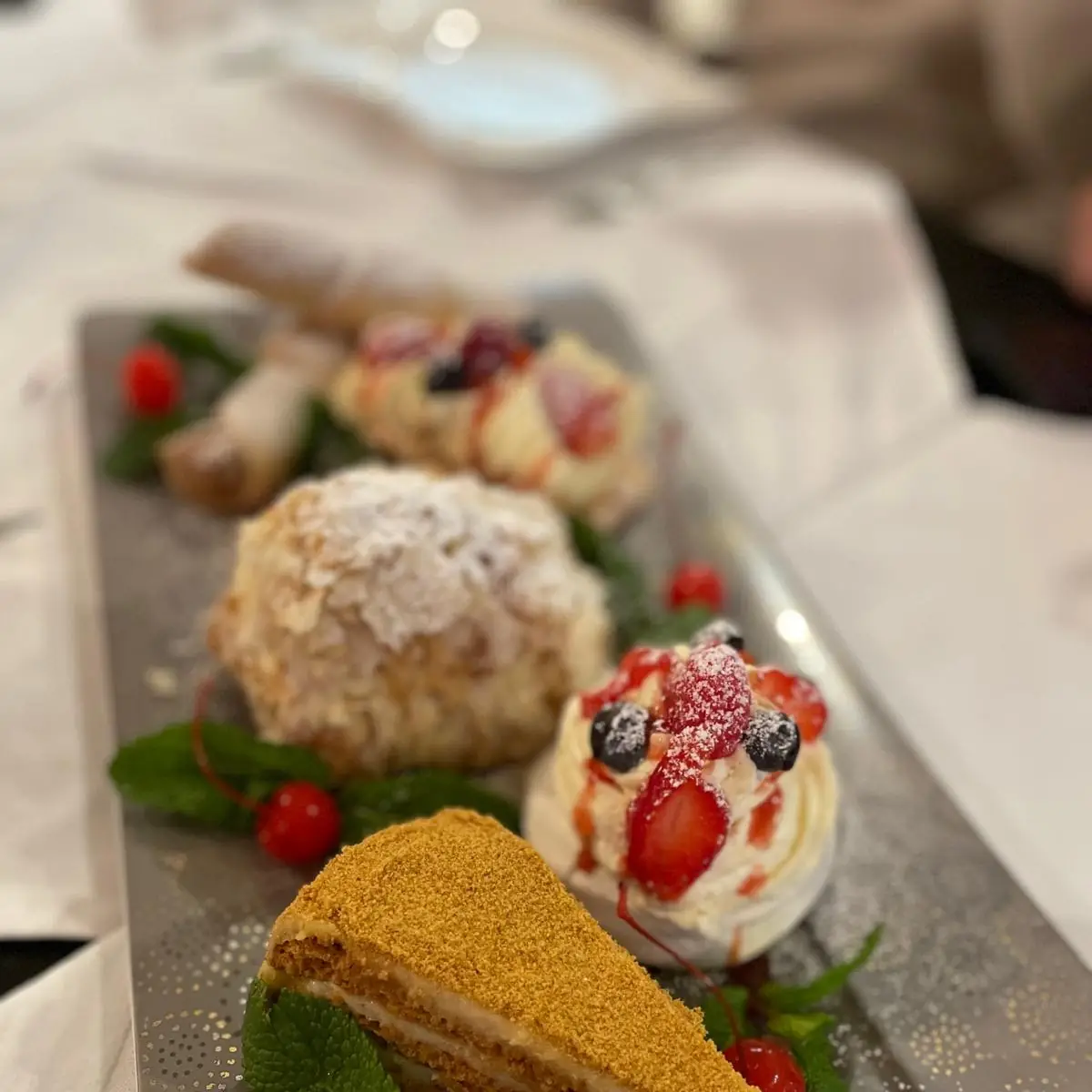 Dessertplatte