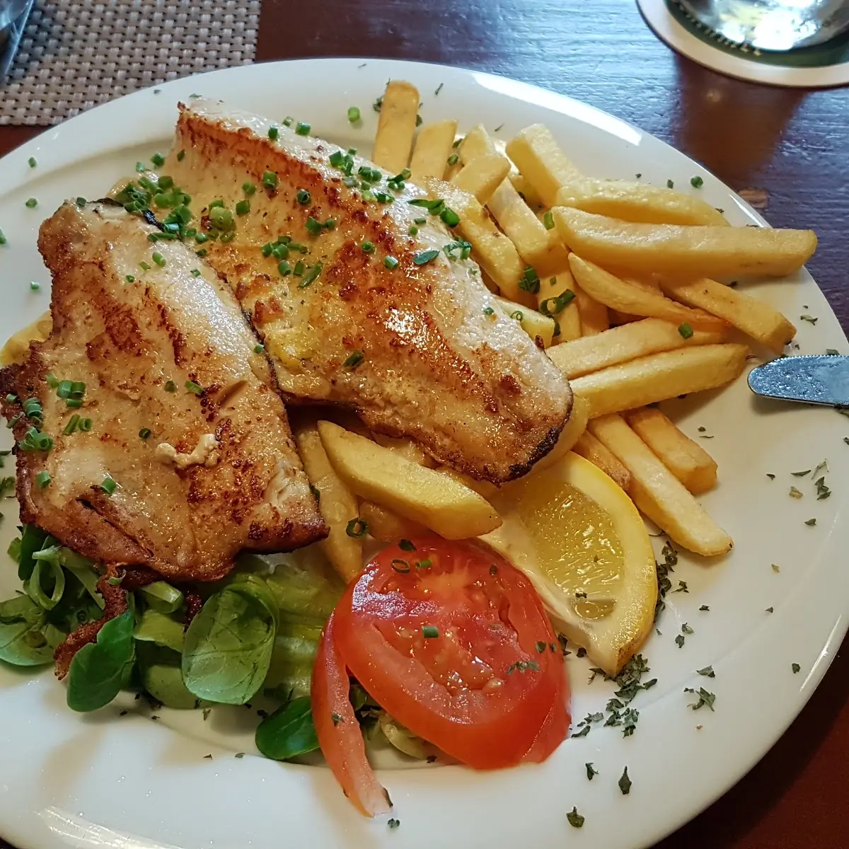 Gebratener Fisch