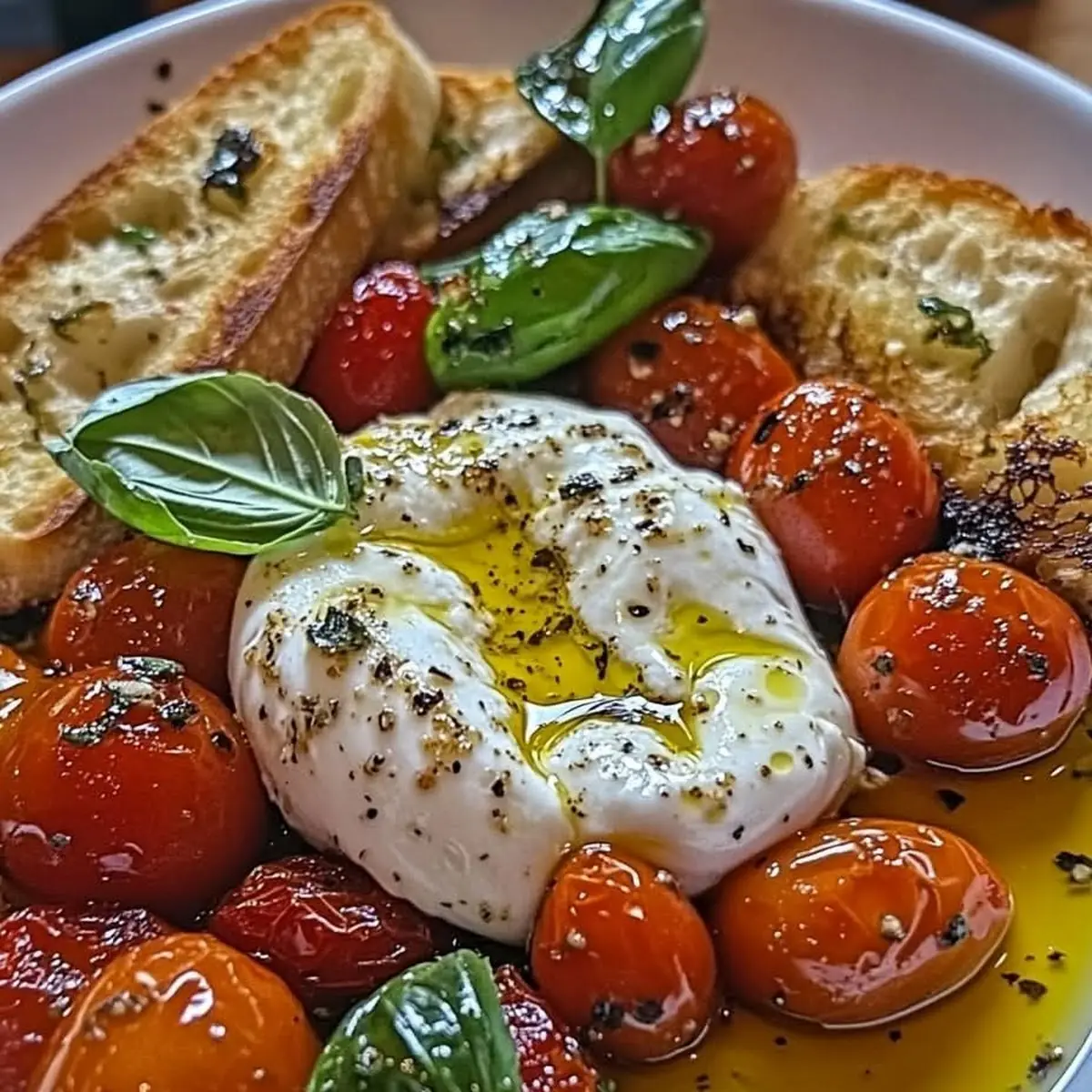 Burrata Con Pomodori