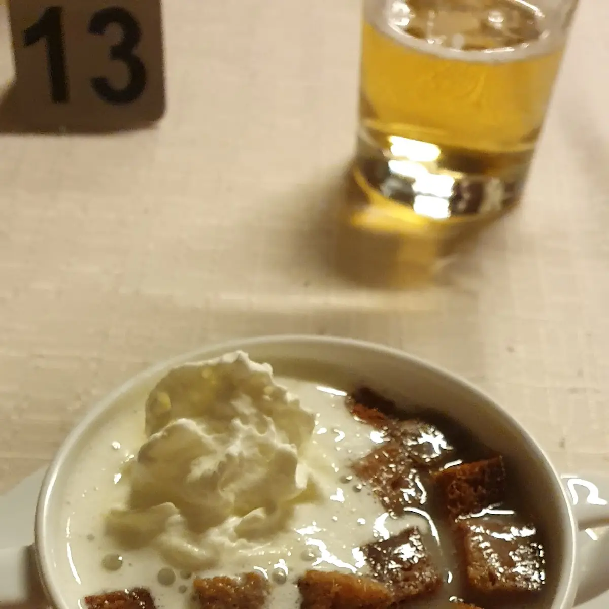 Maronicremesuppe