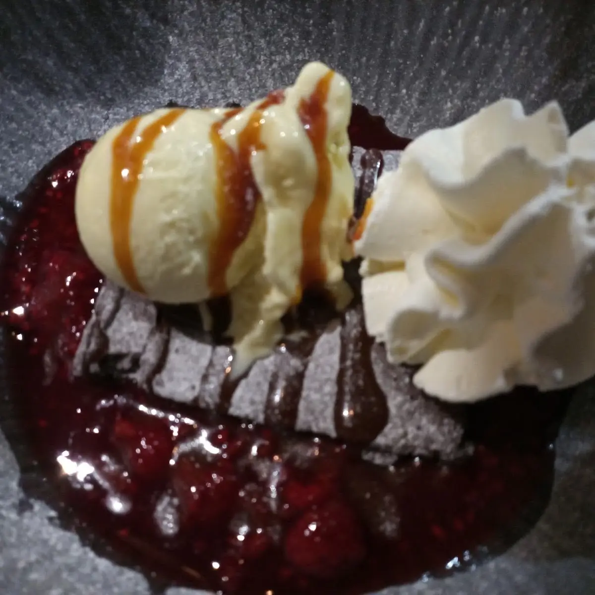 Deep Chocolate Caramel Brownie