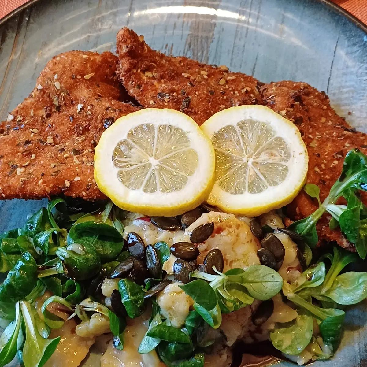 Backhendlsalat