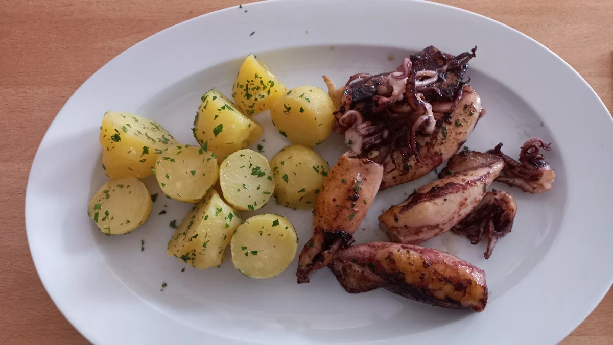 Gegrillte Kalamari
