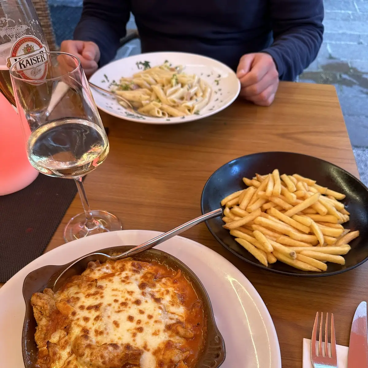 Hähnchen Metaxa Sauce