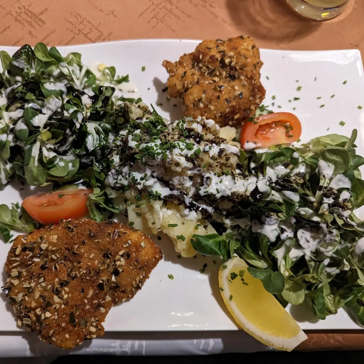Backhendlsalat