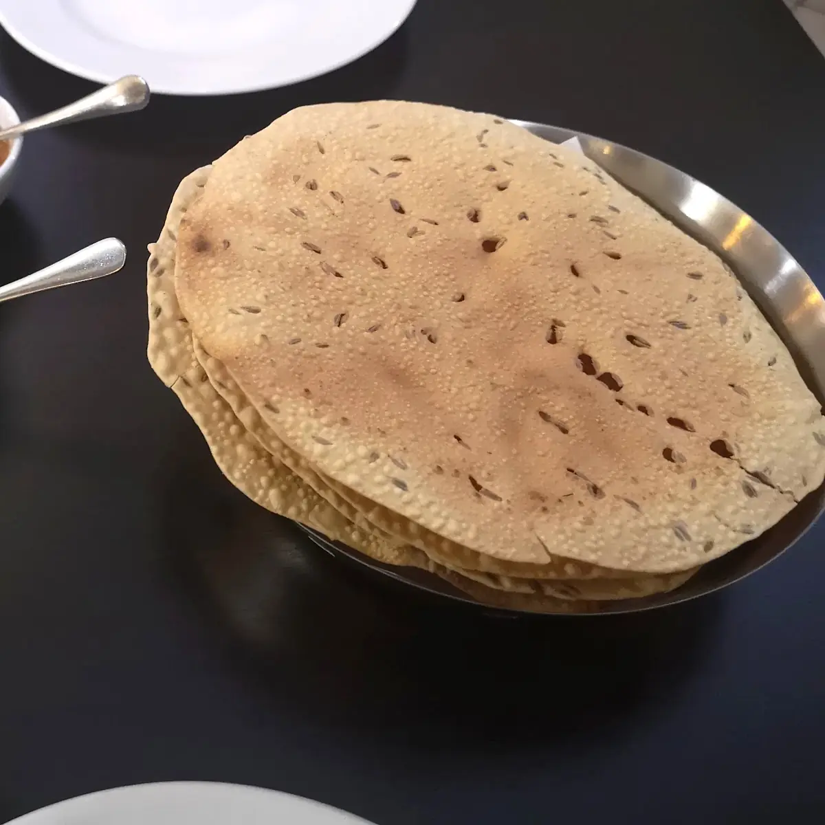Papadams Mit Dips