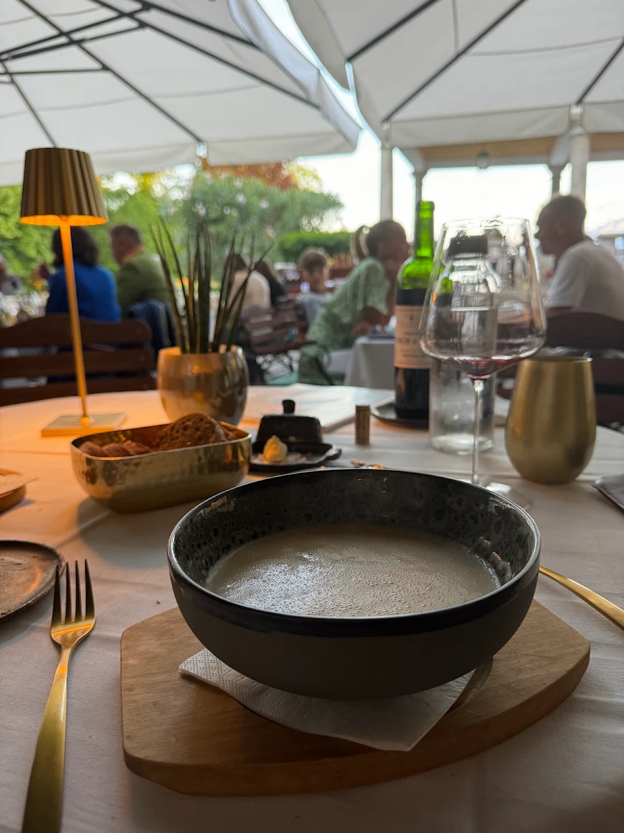 Weiße Tomatensuppe