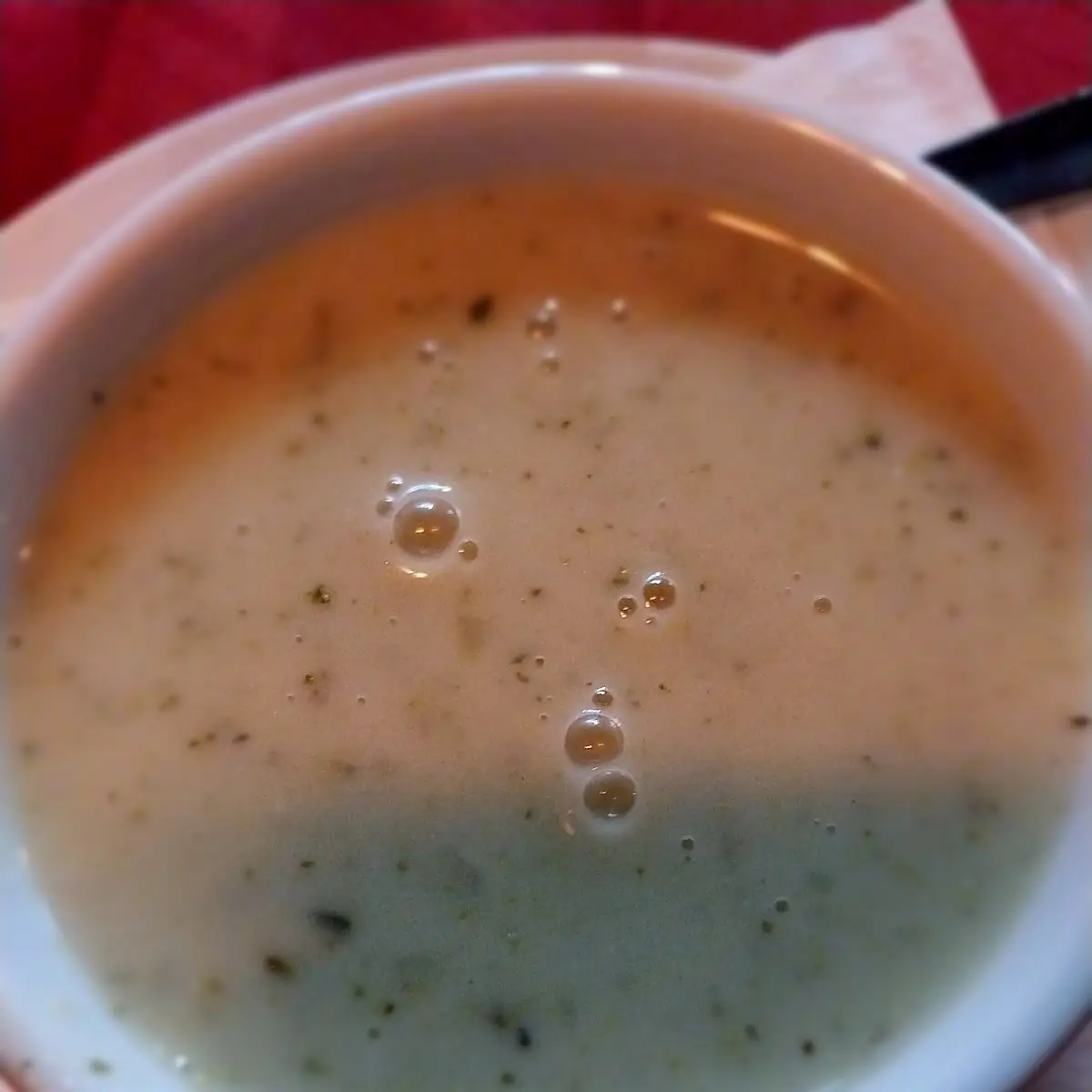 Zucchinicremesuppe