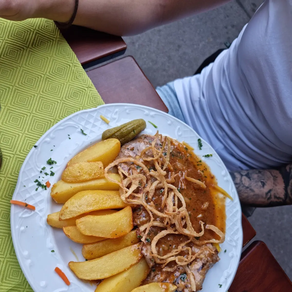 Zwiebelrostbraten