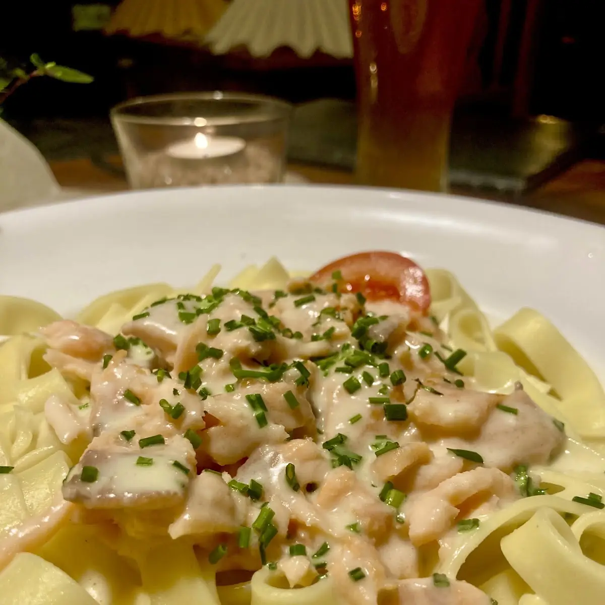 Lachs Nudeln