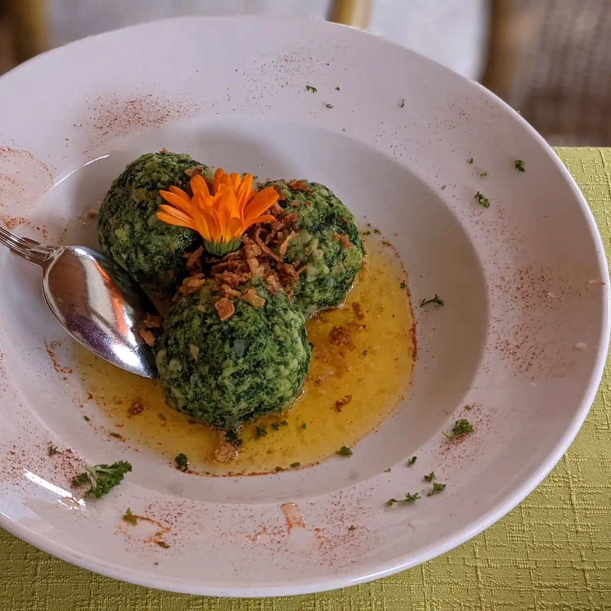 Spinach Dumplings