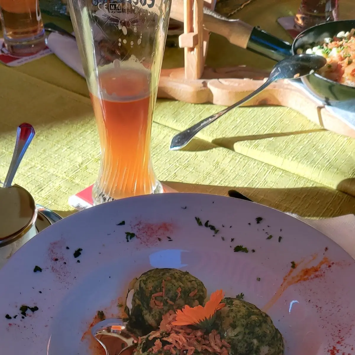Spinatknödel