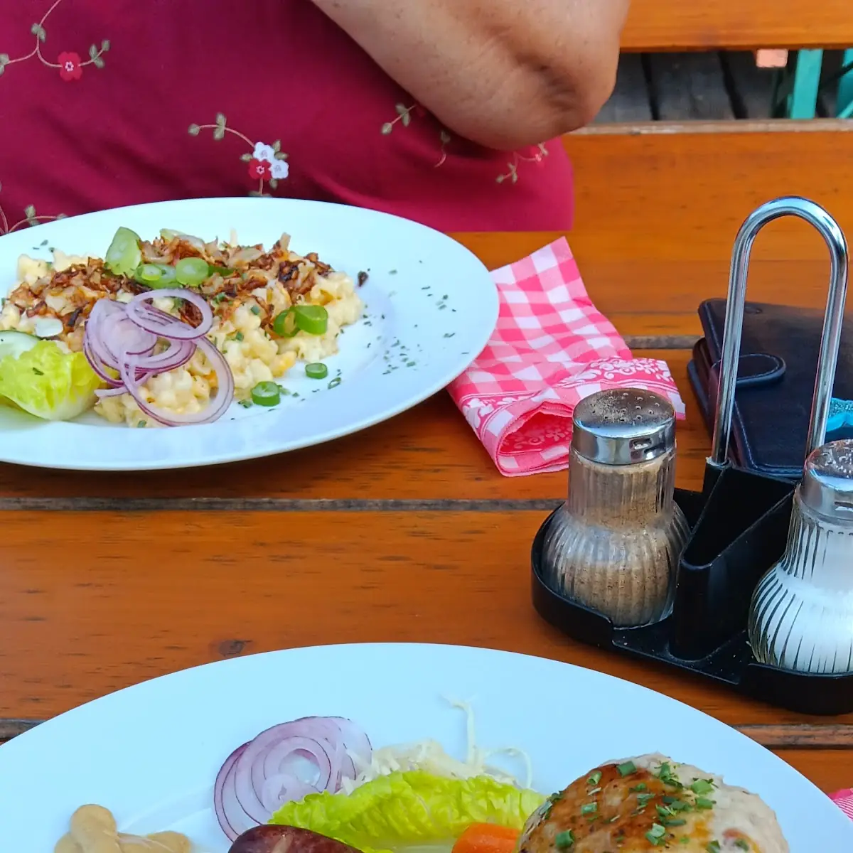 Knödel Mit Hauswurst