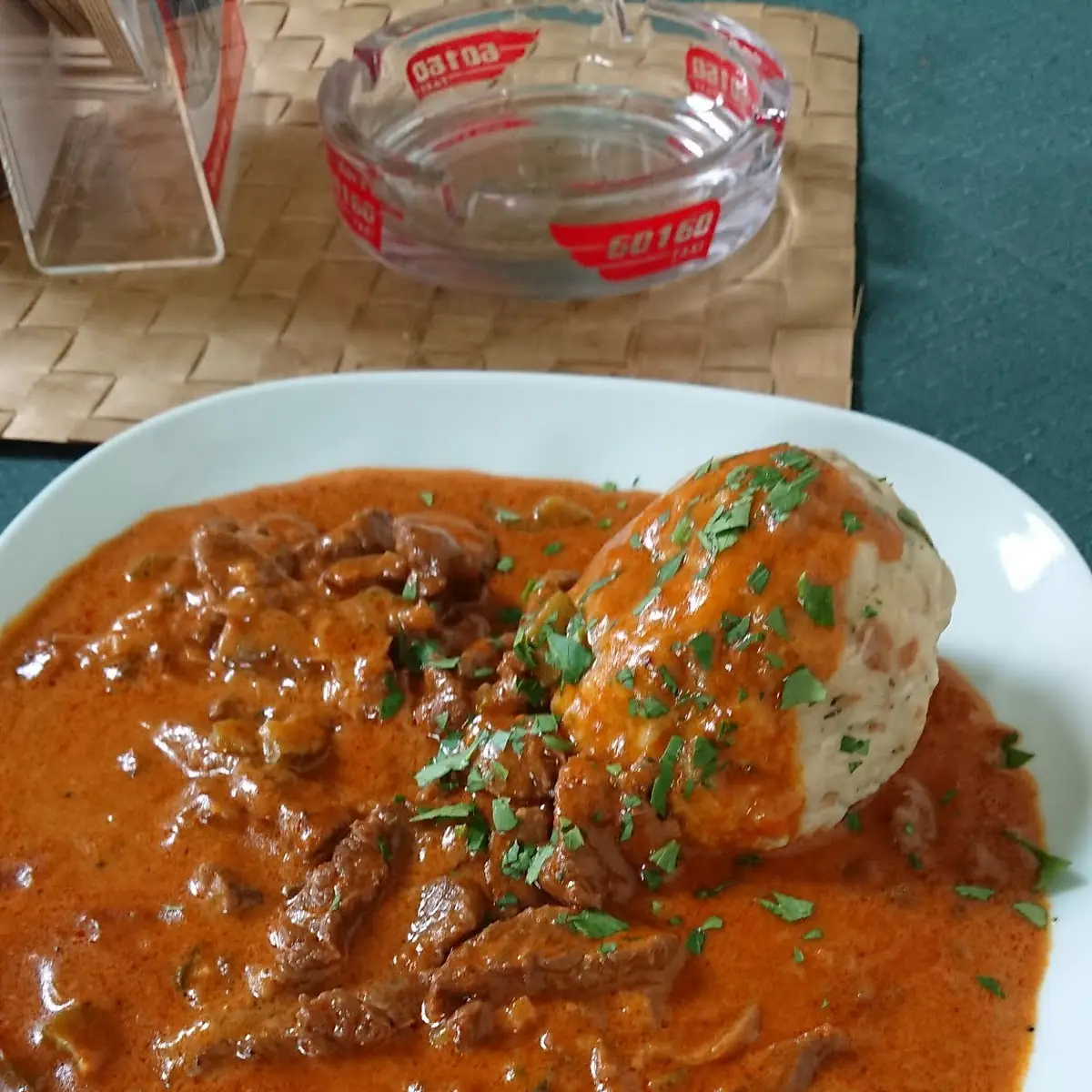 Stroganoff Mit Semmelknödel