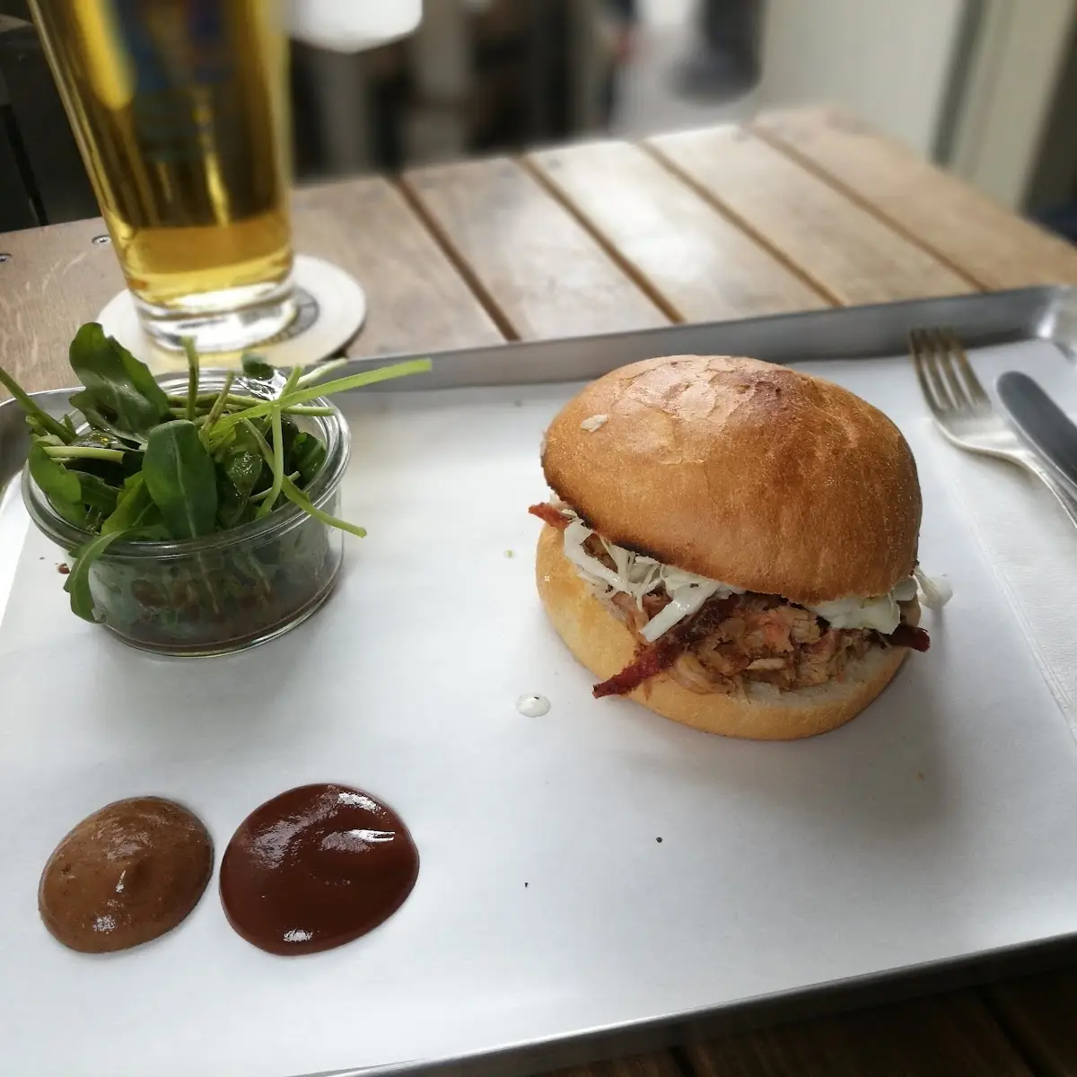 Pulled Pork Burger