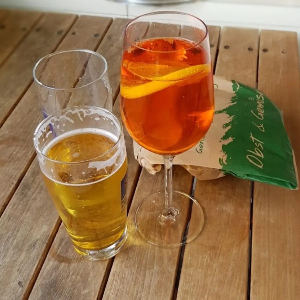 Spritzer Aperol Und Bier