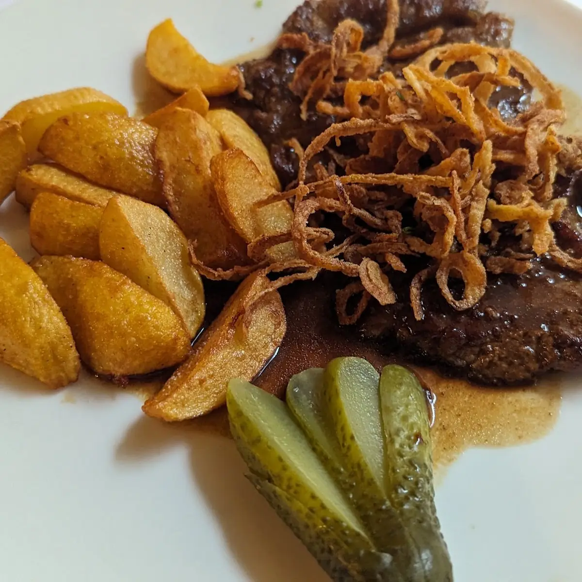 Zwiebelrostbraten